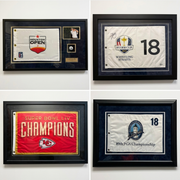 Custom Flag Framing